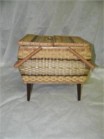 Vintage Sewing Basket