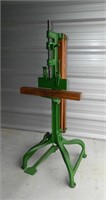 Antique Cast Iron Mortise Machine