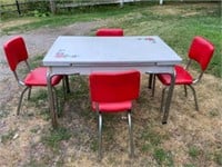 Retro Table & Chairs