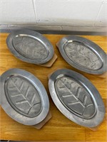 Aluminum housewares Japan plate & tray