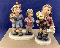 Pair Of Limited Edition Hummel Figurines