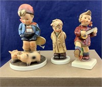 3 Hummel Final Issue & Club Figurines