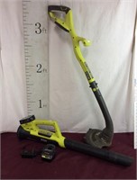 Ryobi 18 V Blower And Weed Whacker