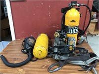 Two Vintage SCBA's for Display only