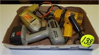3/8 and 1/2 Inch Electric Drill and Battery Drill