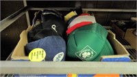 Box of Assorted Baseball Caps