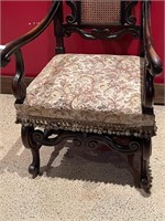 Fancy Jacobean Arm Chair