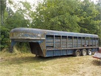 30' cattle trailer NO TITLE