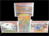 1960's VTG Barnum & Bailey Circus & MORE Posters