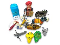 ATQ Collection of Metal Wind-Up Toys