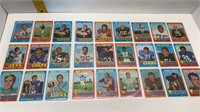 27 NFL TRADING CARDS PLAYERS FROM 1960s-1970s