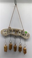 WELCOME RUSTIC WIND CHIME