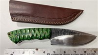 Handmade Fixed Blade Knife w/sheath