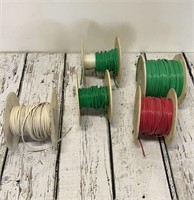 5 Rolls of Automotive Electric Wire