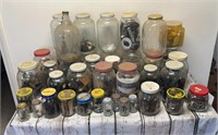Jars of Auto Parts and Fasteners
