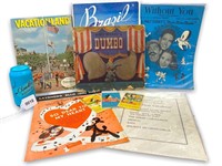 VTG Walt Disney Disneyland Magazines, Music Books