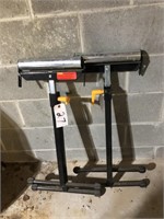 (2) ROLLING BOARD SUPPORTS (ADJUSTABLE HEIGHT)