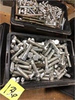 2 CONTAINERS OF BOLTS