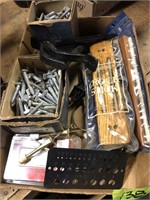ASSORTED BOLTS & WOODCRAFTS & MORE