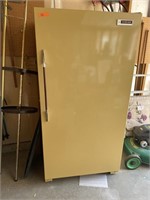 Gibson Standing Freezer. 26x32x65. Currently