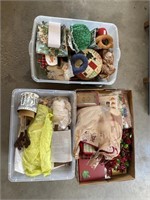 Miscellaneous lot of Christmas decorations
