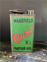 Rare 1920's Wakefield Castrol "XL" Tin