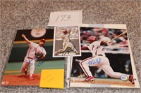 Lot of (3) Signed Photos