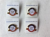 4 CLASS OF 1999 HALL OF FAME PINS
