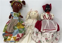 Storytelling Double Dolls Mammy Black Americana