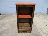 Custom Made Shelf 14x22x43 with Cedar Top