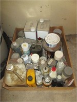 Paints, Stains, Oil, Acetone, Fly Bait, Cleaners,