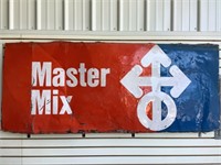 Master Mix Metal Sign