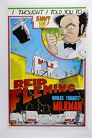 Reid Fleming 1988 Comic Book Poster