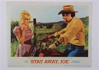 Elvis Presley/Stay Away Joe Lobby Card