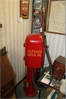 Filtered gas pump