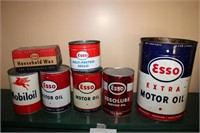 Esso oil cans and more