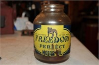 Freedom oil jar
