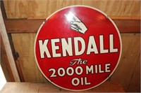 Kendall painted sign