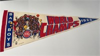 1989 Pistons Bad Boys World Champs Pennant