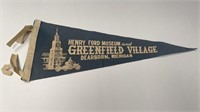 Henry Ford Greenfield Village Dearborn Pennant
