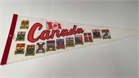 Canada Provinces Souvenir Pennant Banner