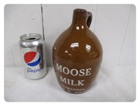 Stoneware Moose Milk Jug