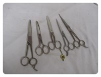 Barber Shears Colletion Lot