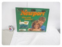 Newport Tin Sign Cigarette Metal 22x17"