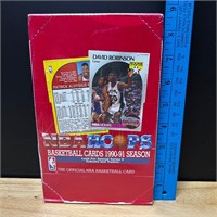 NBA HOOPS Basketball Cards 90-91Sealed Box Robinso