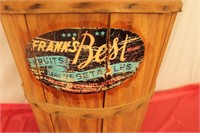 Vintage Wooden Fruit Basket