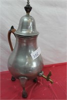 Antique Pewter Coffee Urn