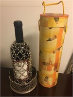 Lenox Large Wine Coaster with Bottle