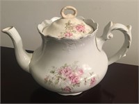 Rose Pattern Tea Pot