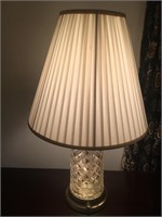 Two Bulb Glass Lamp